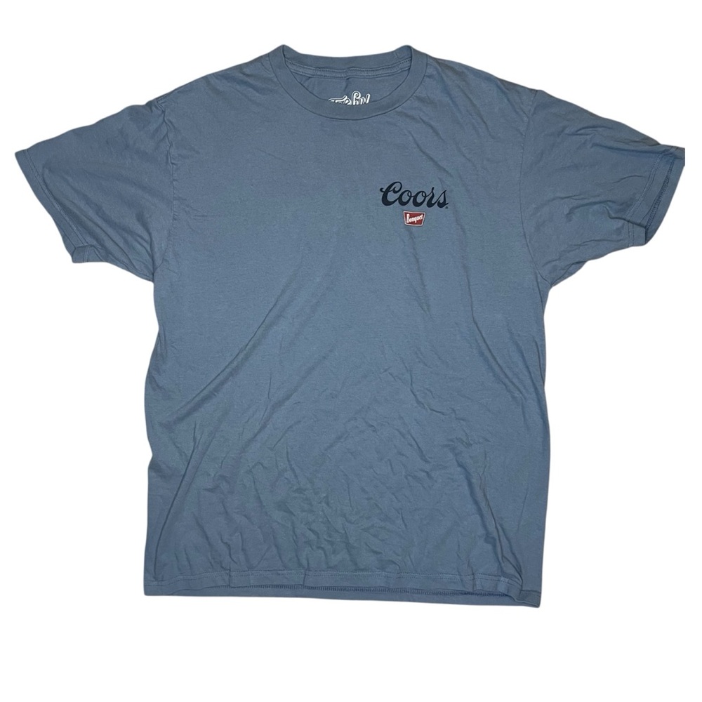 Blue Coors Banquet T-Shirt Women’s Size Large